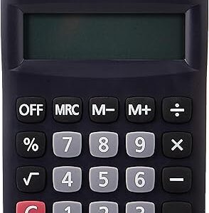 CASIO HL-815L 8 Digit Pocket Calculator Black