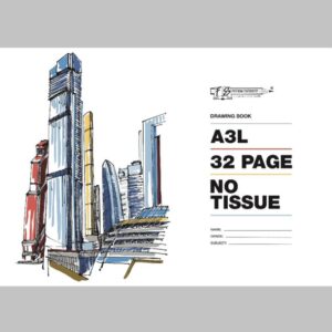FREEDOM A3L Drawing Book With No Tissue 32pg