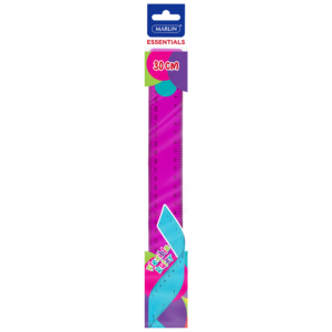 MARLIN Flexible Ruler Assorted 30cm