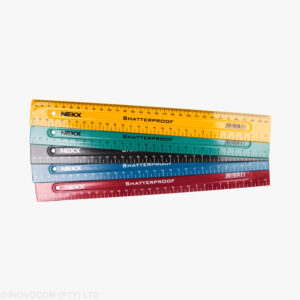 NEXX Coloured Ruler Assorted 20cm