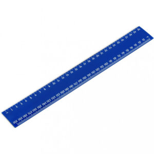 NEXX Coloured Shatterproof Ruler Bright Navy 30cm