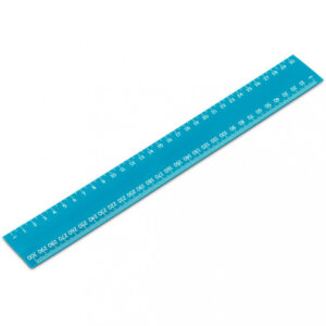 NEXX Coloured Shatterproof Ruler Bright Turquoise 30cm
